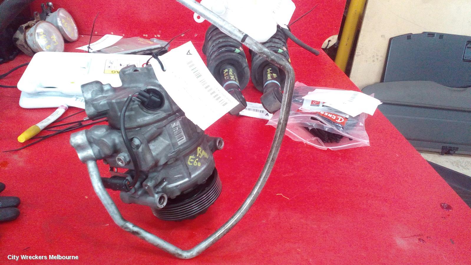 BMW 5 SERIES A/C COMPRESSOR, E60, 4CYL, DIESEL, P/N 64526987862, 03/2007 - 04/2010