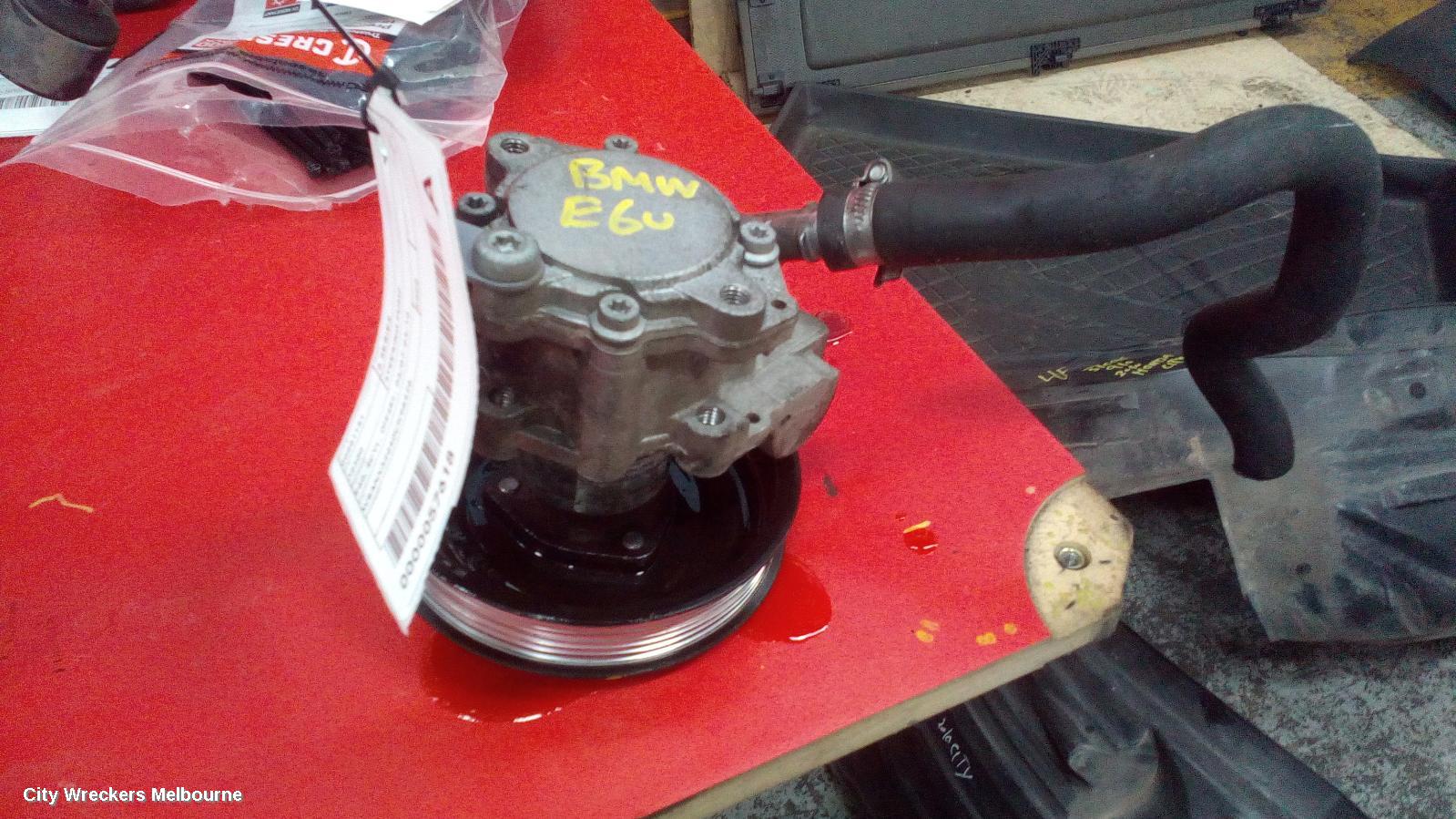 BMW 5 SERIES STEERING PUMP, E60, 4CYL, DIESEL, 03/2007 - 04/2010