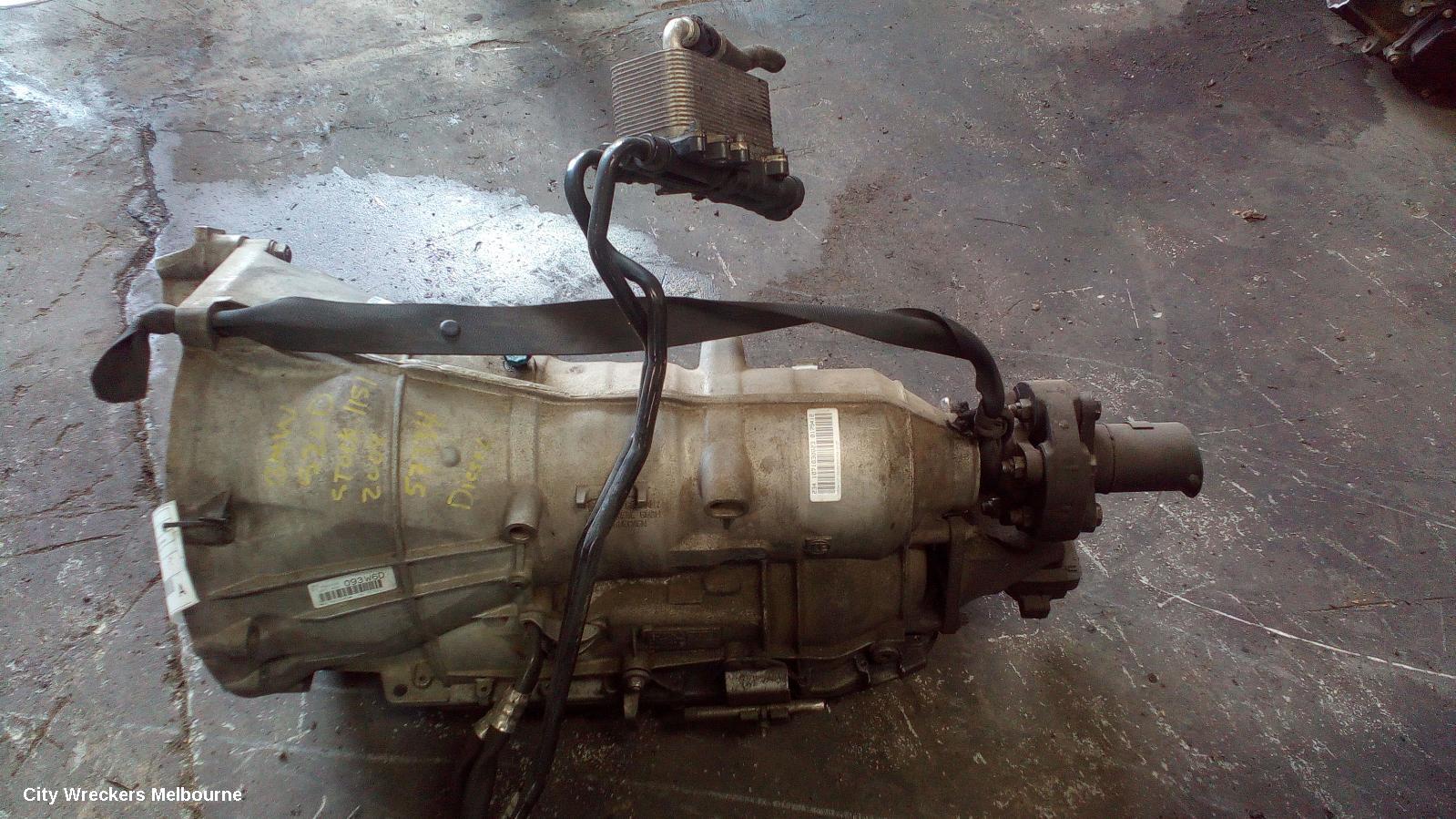 BMW 5 SERIES TRANS/GEARBOX, AUTO, DIESEL, 2.0, 520D, TURBO, N47, E60, 6HP19 (W2N CODE), 09/2008 - 04/2010