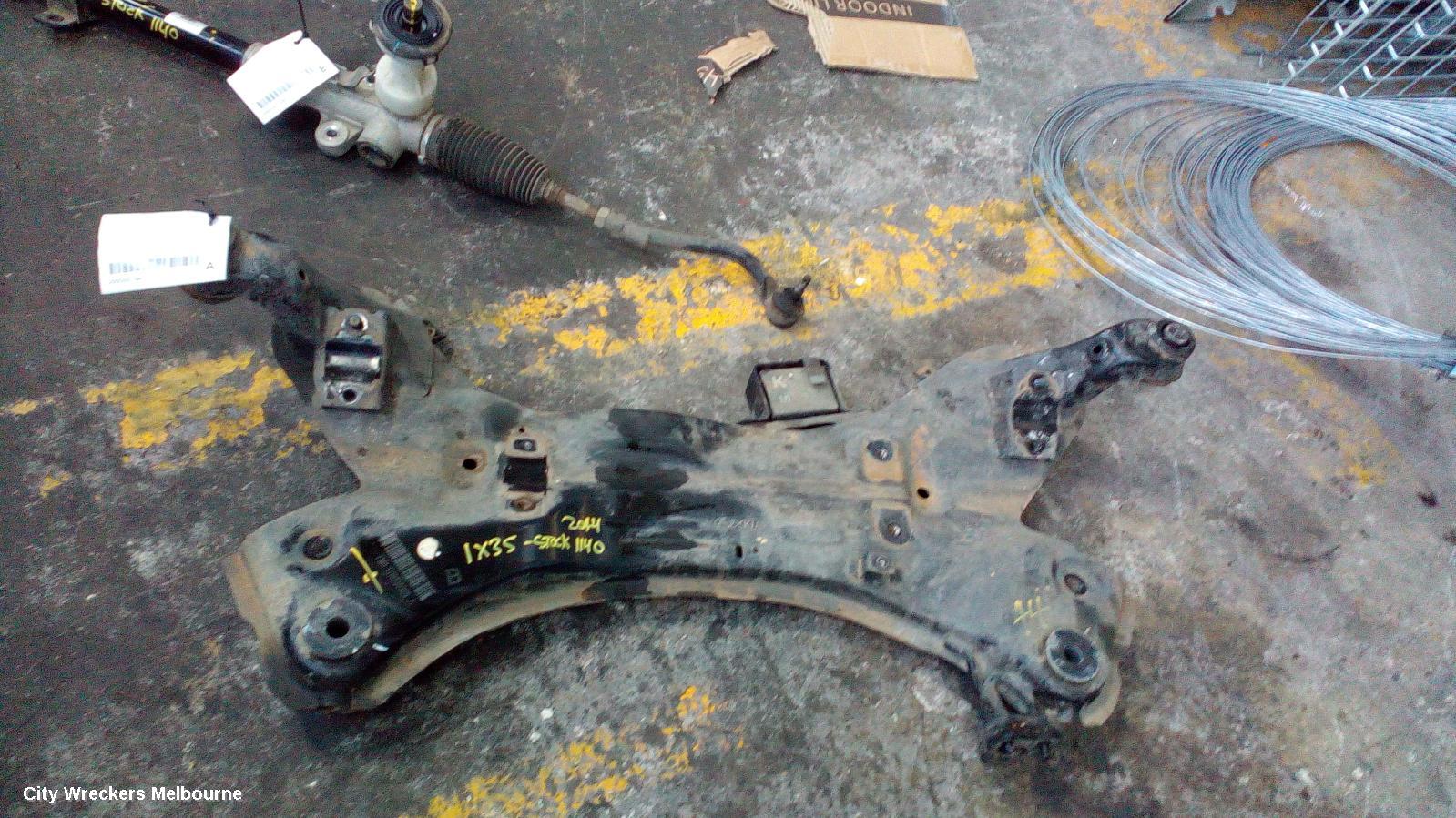 HYUNDAI IX35 FRT XMEMBER/CRADLE, 2.0, G4NC, PETROL, LM SERIES, KOREAN BUILT (VIN KMHJ), 06/2013 - 01/2016