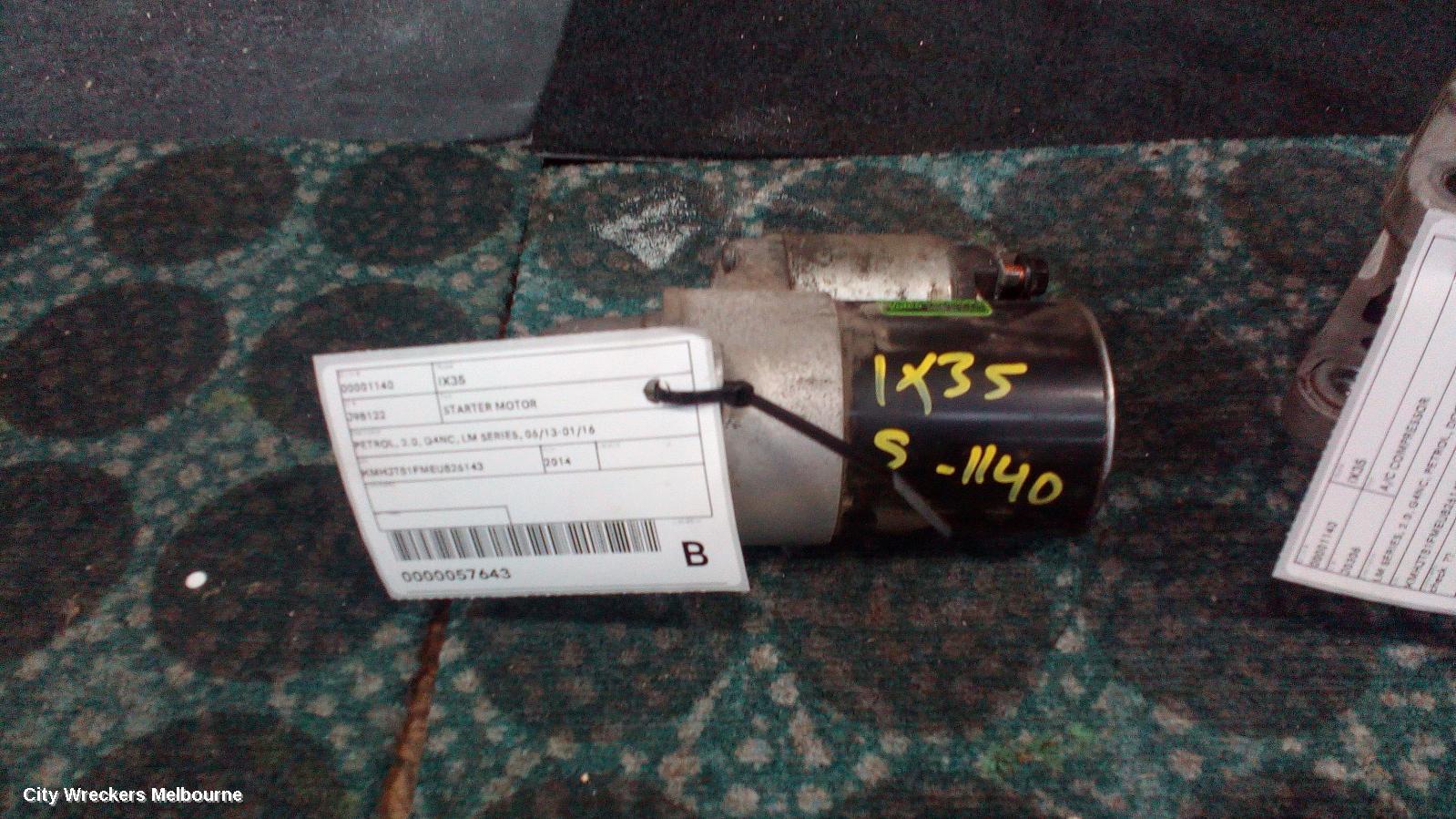 HYUNDAI IX35 STARTER, PETROL, 2.0, G4NC, LM SERIES, 06/2013 - 01/2016