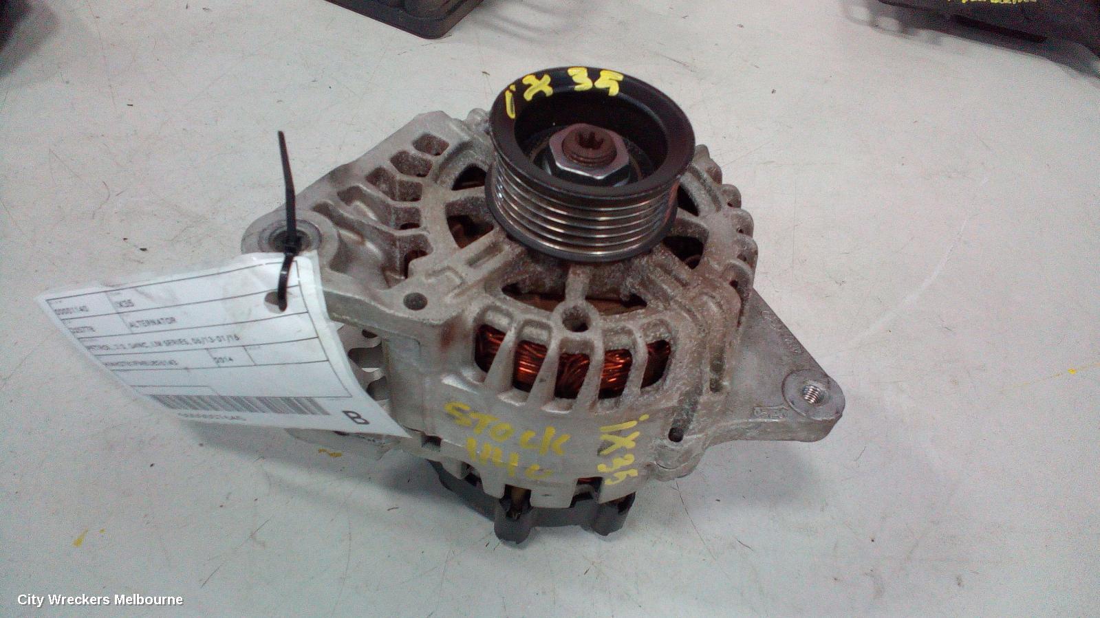 HYUNDAI IX35 ALTERNATOR, PETROL, 2.0, G4NC, LM SERIES, 06/2013 - 01/2016