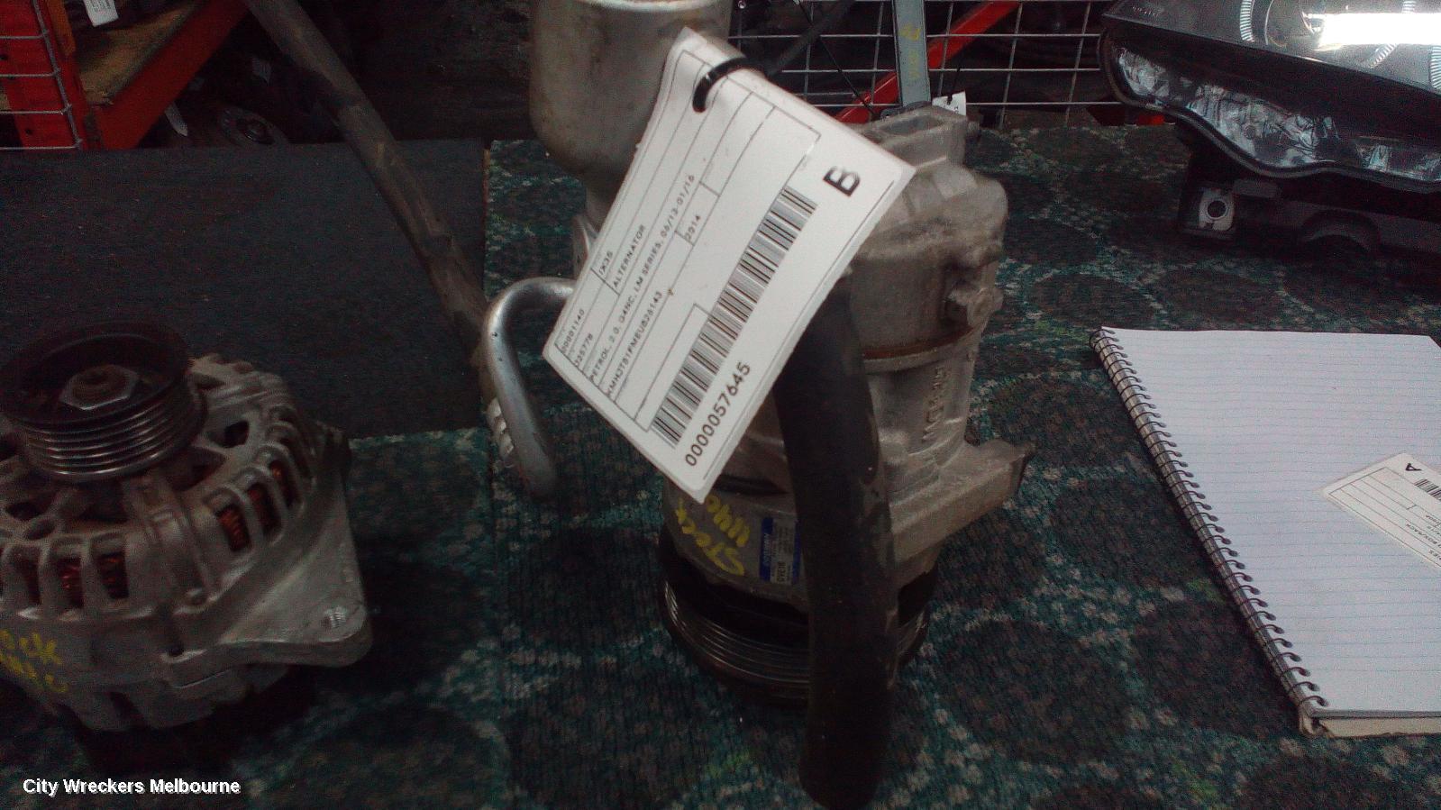 HYUNDAI IX35 ALTERNATOR, PETROL, 2.0, G4NC, LM SERIES, 06/2013 - 01/2016
