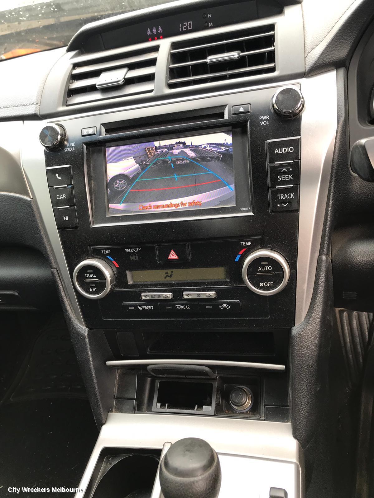 TOYOTA AURION REVERSE CAMERA, REVERSE CAMERA, GSV50R, 04/2012 - 08/2017