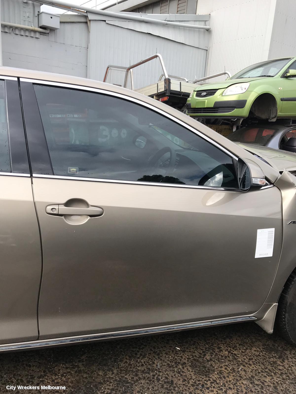 TOYOTA AURION REVERSE CAMERA, REVERSE CAMERA, GSV50R, 04/2012 - 08/2017