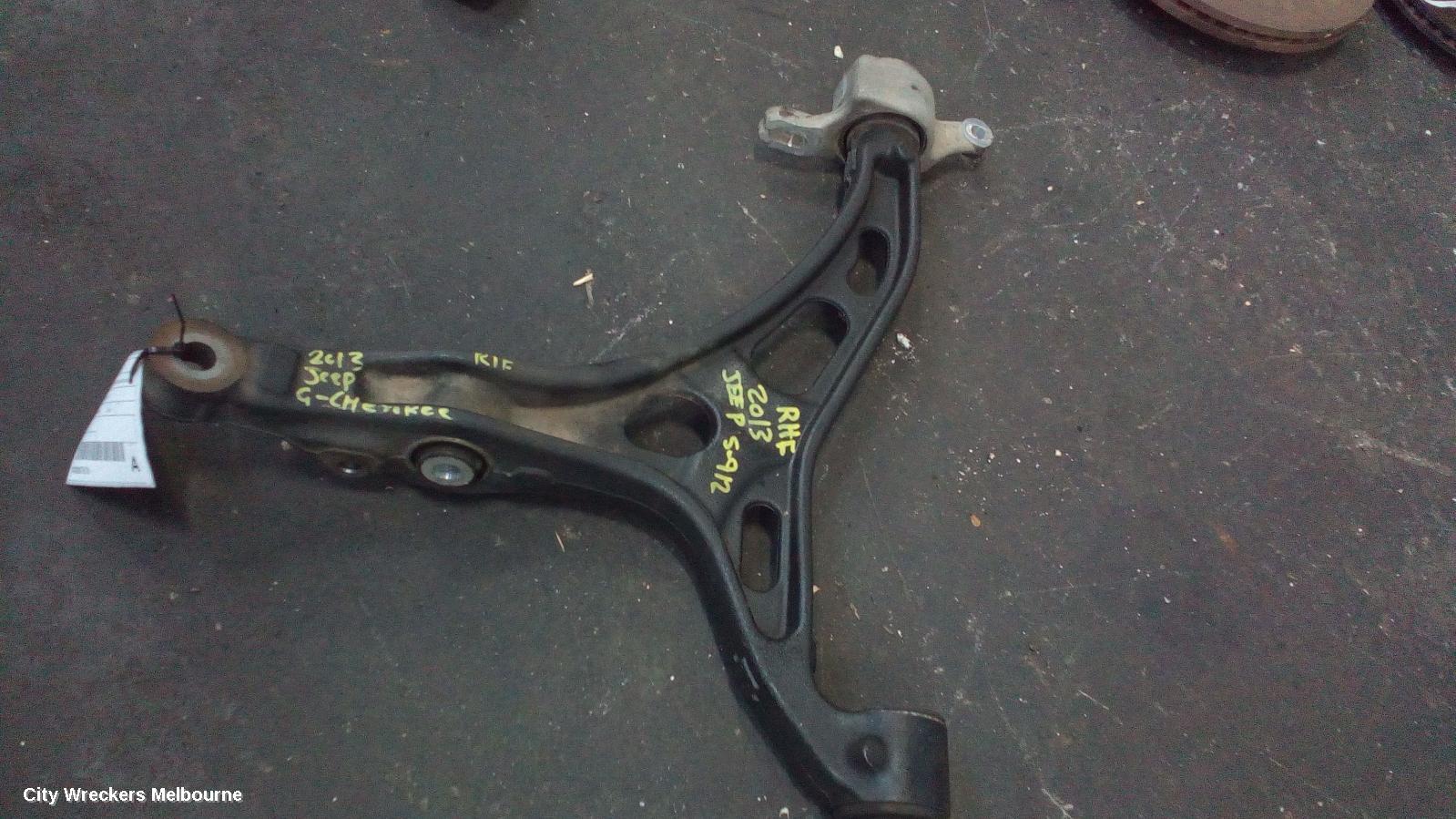 JEEP GRANDCHEROKEE RIGHT FRONT LOWER CONTROL ARM, WK, 3.6, PETROL, 11/2010 - 09/2016