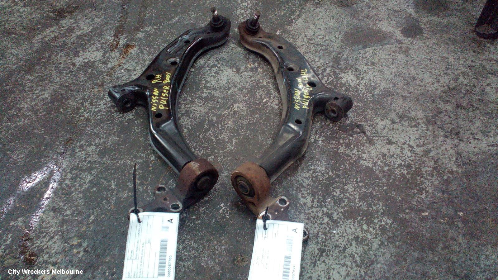 NISSAN PULSAR LEFT FRONT LOWER CONTROL ARM, N16 SI-II, 1.8, SEDAN, 07/2000 - 12/2005