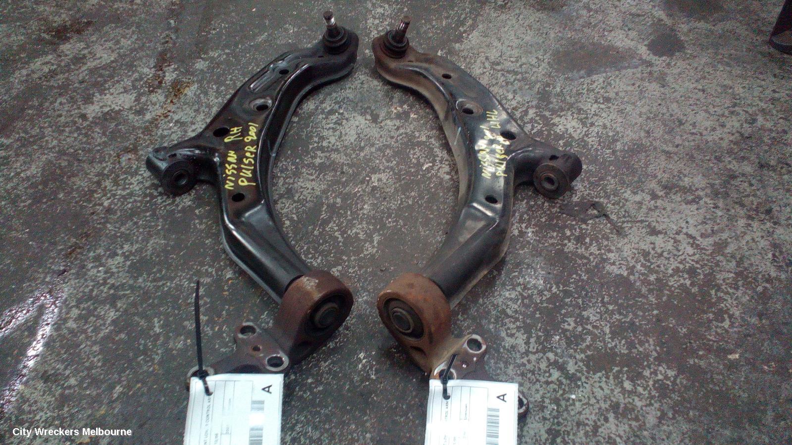 NISSAN PULSAR RIGHT FRONT LOWER CONTROL ARM, N16 SI-II, 1.8, SEDAN, 07/2000 - 12/2005