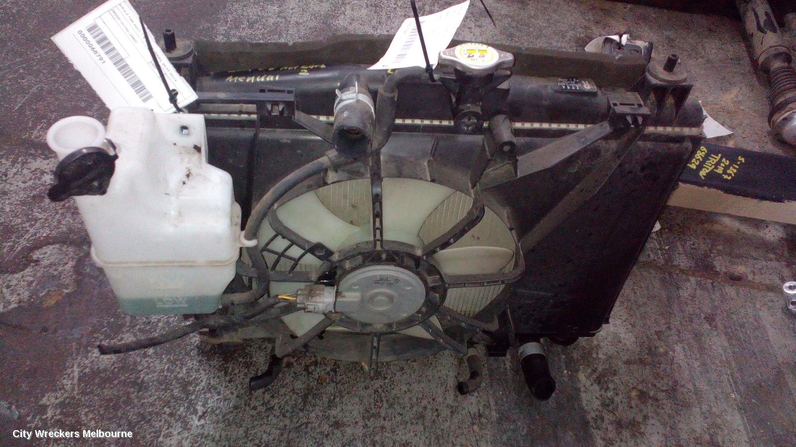MAZDA 2 FAN, SINGLE FAN ASSY, 1.5, ZY, DE SERIES, 09/2007 - 09/2014