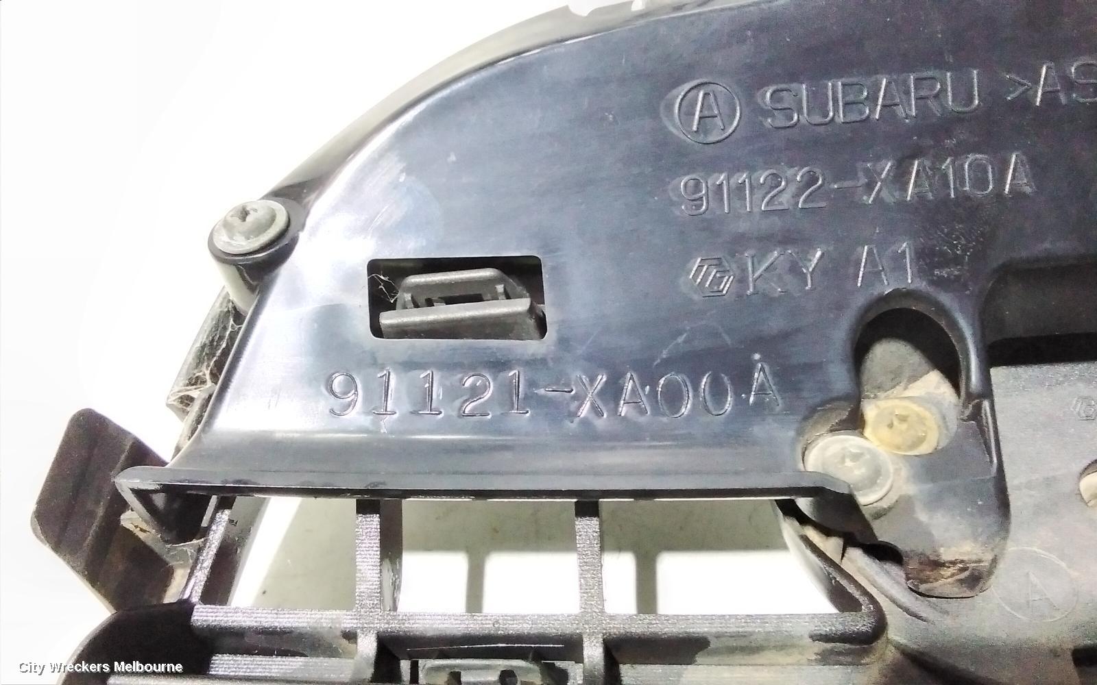 SUBARU TRIBECA GRILLE, RADIATOR GRILLE CENTRE, B9, 10/2006 - 10/2007