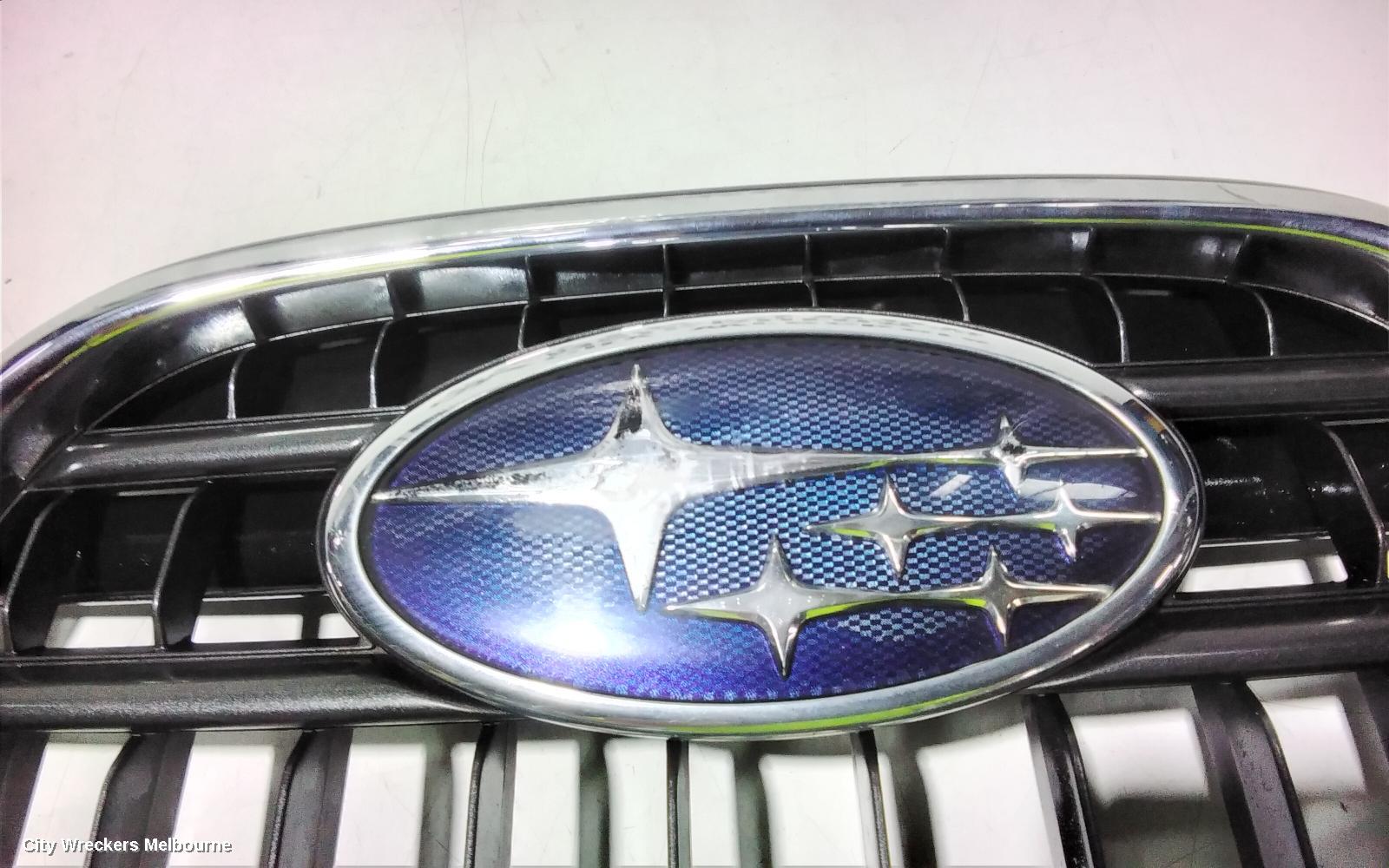 SUBARU TRIBECA GRILLE, RADIATOR GRILLE CENTRE, B9, 10/2006 - 10/2007