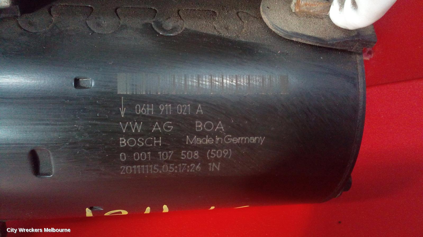 AUDI A4 STARTER, PETROL, 2.0, TURBO, B8 8K, CDNB/CDNC CODE, 02/2008 - 09/2015