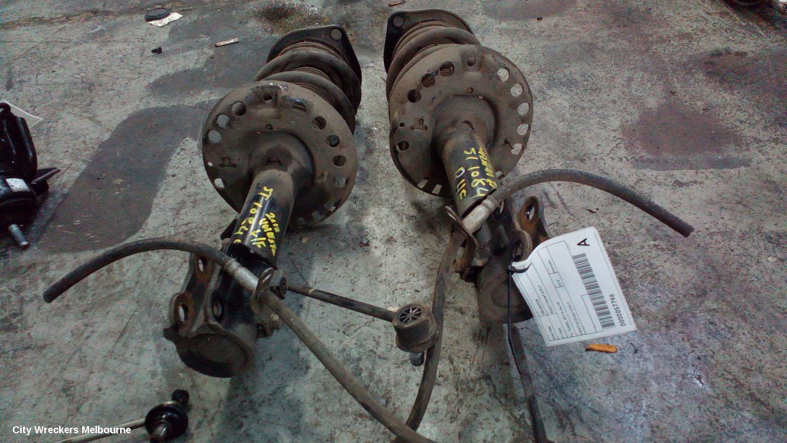 HYUNDAI VELOSTER RIGHT FRONT STRUT, FS, TURBO, 07/2012 - 04/2015