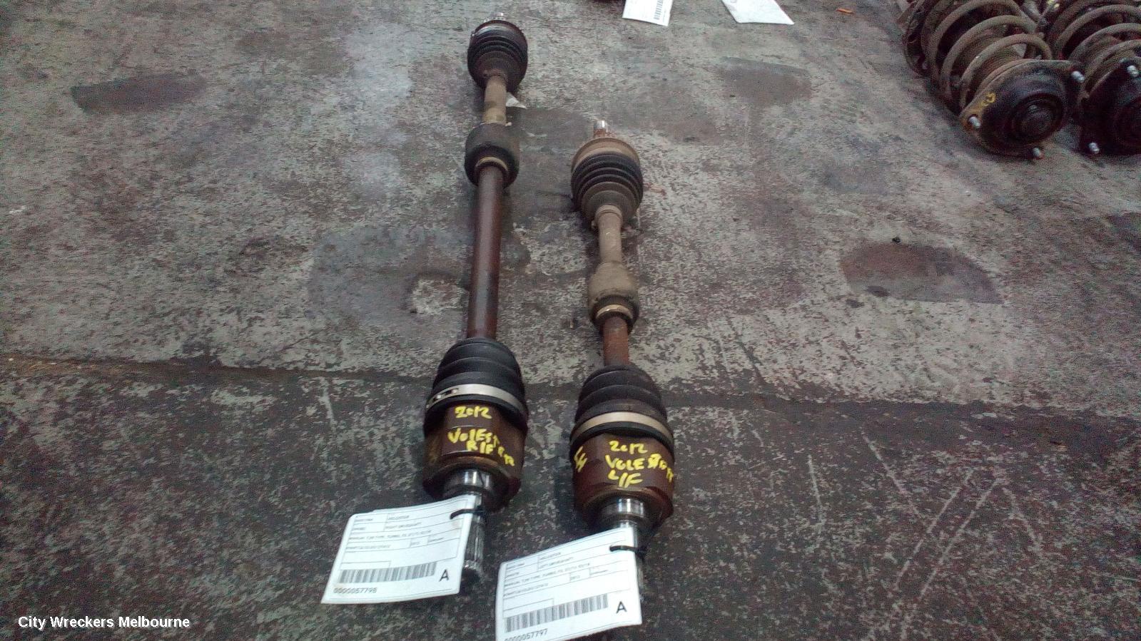 HYUNDAI VELOSTER LEFT DRIVESHAFT, MANUAL T/M TYPE, TURBO, FS, 07/2012 - 02/2018
