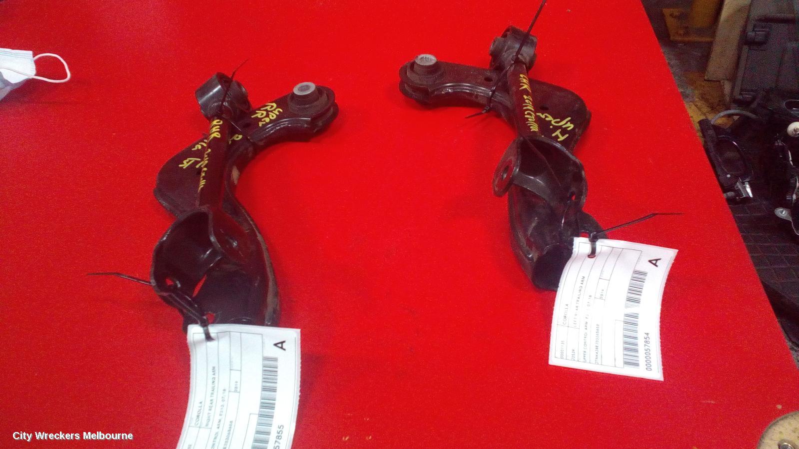 TOYOTA COROLLA LEFT REAR TRAILING ARM, UPPER CONTROL ARM, E210, 07/2018 ONWARDS
