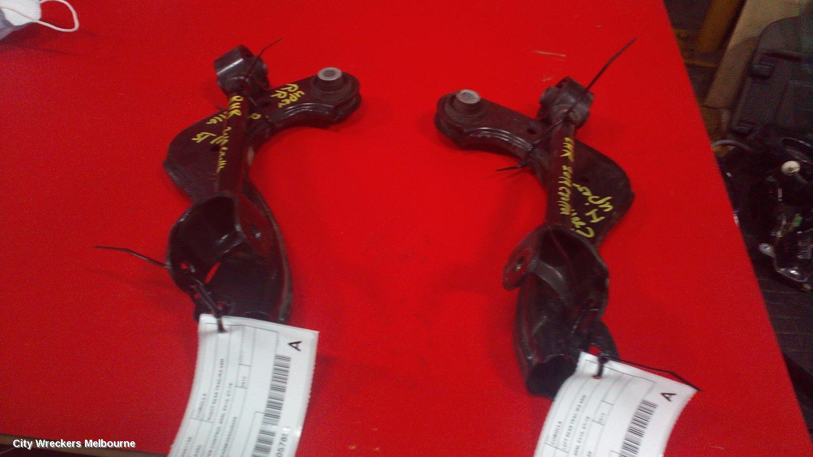 TOYOTA COROLLA RIGHT REAR TRAILING ARM, UPPER CONTROL ARM, E210, 07/2018 ONWARDS