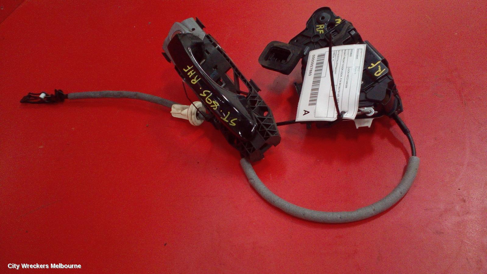 VOLKSWAGEN GOLF DOOR/BOOT/GATE LOCK, RIGHT FRONT DOOR LOCK, P/N 5TC837016, GEN 7, 03/2013 - 08/2020