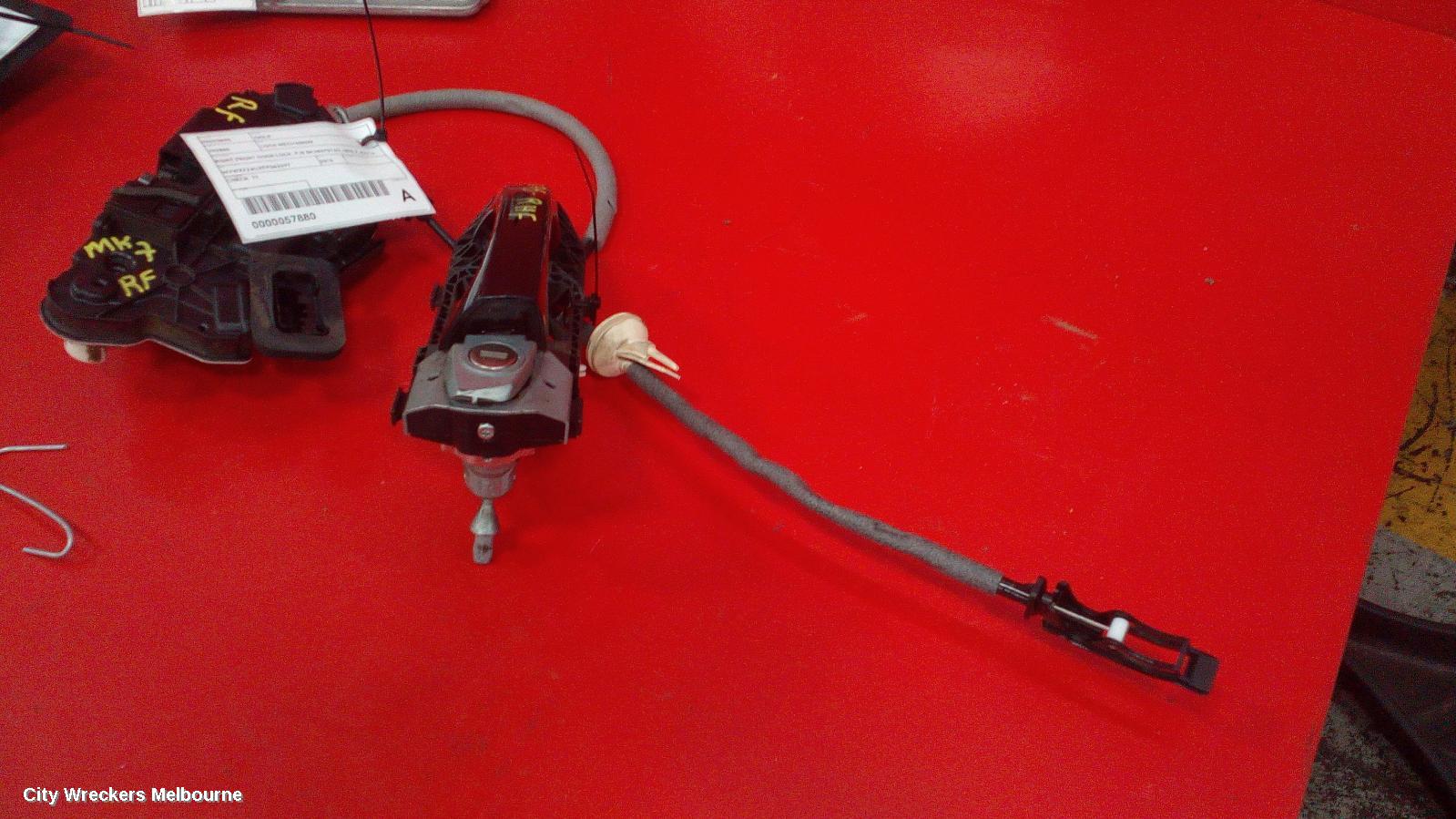 VOLKSWAGEN GOLF DOOR/BOOT/GATE LOCK, RIGHT FRONT DOOR LOCK, P/N 5TC837016, GEN 7, 03/2013 - 08/2020