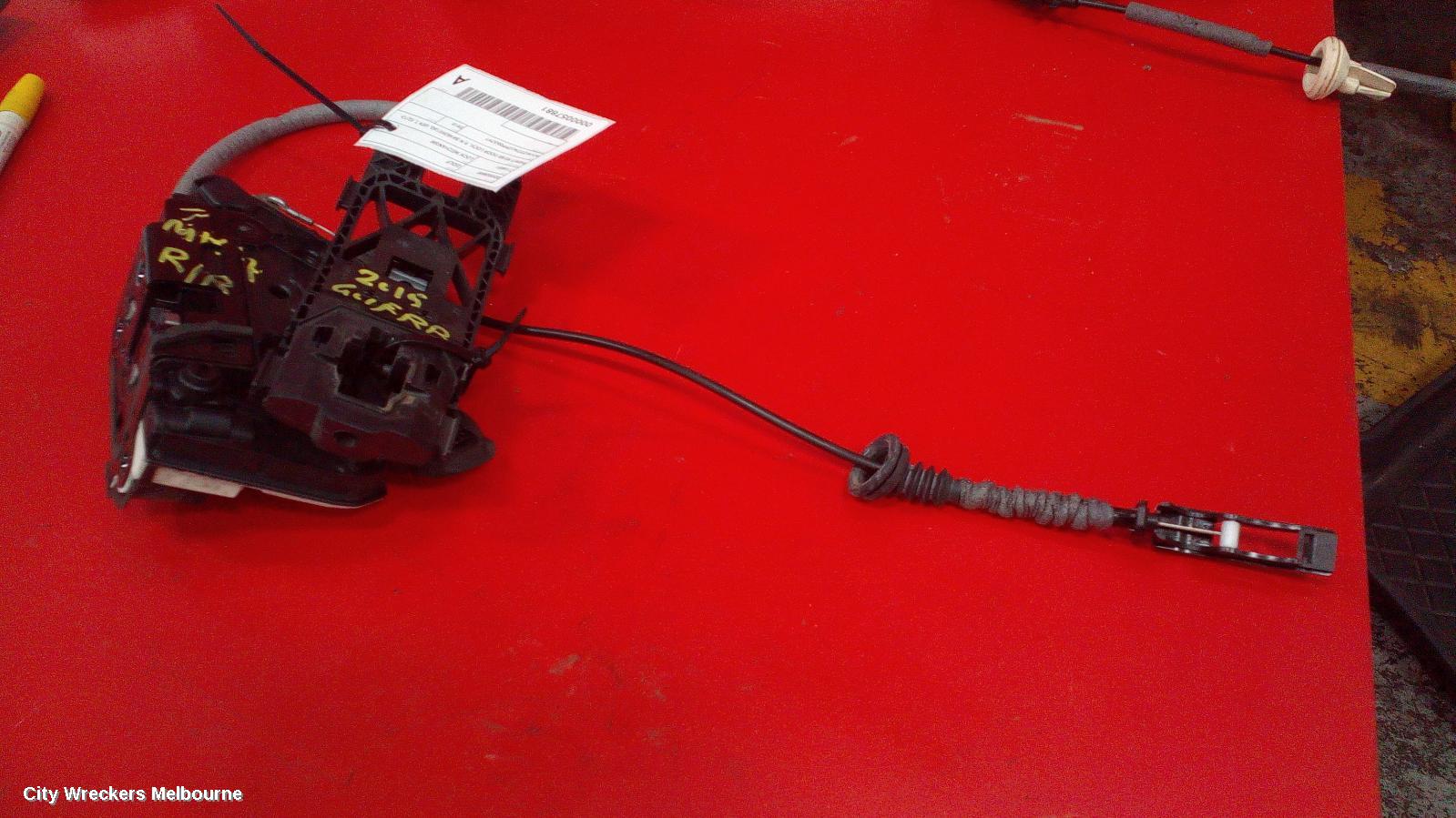 VOLKSWAGEN GOLF DOOR/BOOT/GATE LOCK, RIGHT REAR DOOR LOCK, P/N 5K4839016Q, GEN 7, 03/2013 ONWARDS