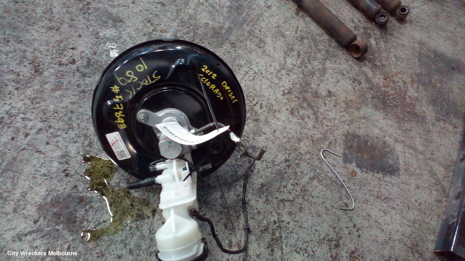 HOLDEN COLORADO BRAKE BOOSTER, RG/RG 7, MANUAL T/M, 01/2012 - 12/2020