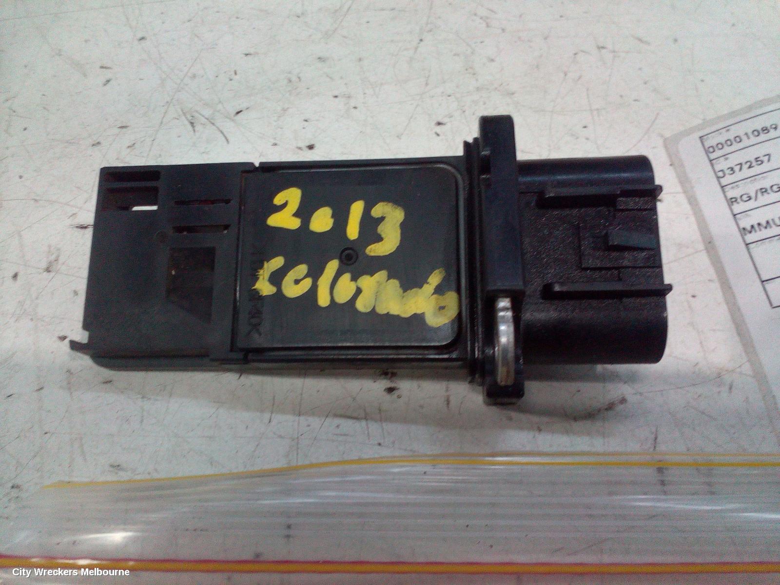 HOLDEN COLORADO AIR FLOW METER, RG/RG 7, 06/2012 - 04/2015