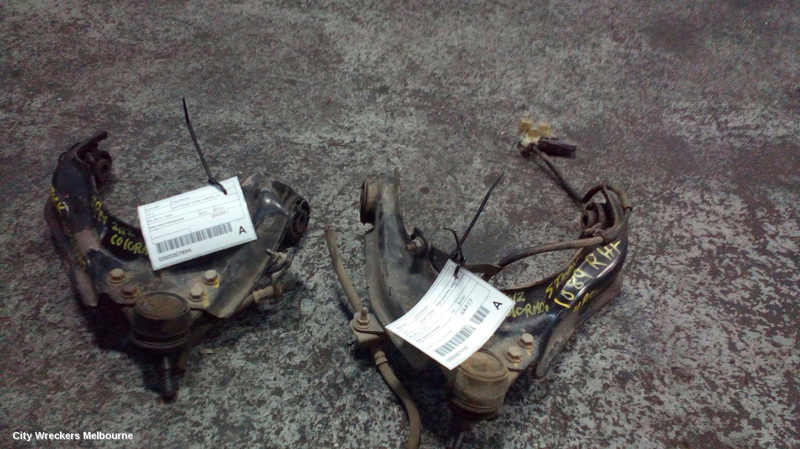 HOLDEN COLORADO RIGHT FRONT UPPER CONTROL ARM, RG, 2WD, 06/2012 - 12/2020