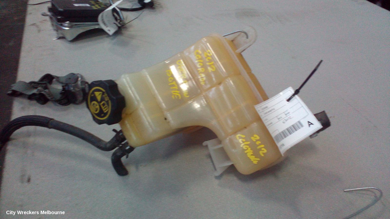 HOLDEN COLORADO OVERFLOW BOTTLE, RG 7, 12/2012 - 06/2016