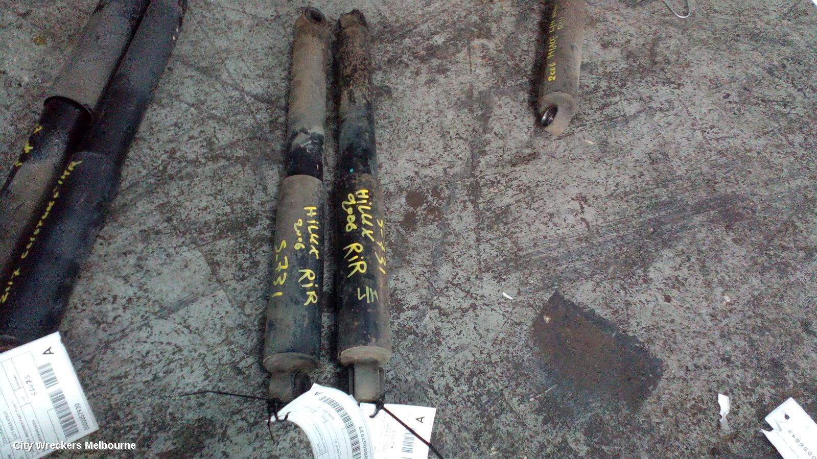 TOYOTA HILUX LEFT REAR STRUT, ***USE SHOCK ABSORBER PART TYPE***