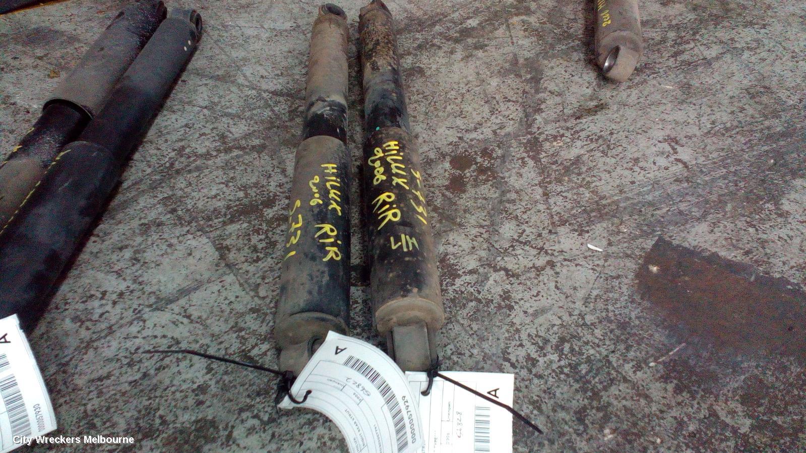 TOYOTA HILUX RIGHT REAR STRUT, ***USE SHOCK ABSORBER PART TYPE***