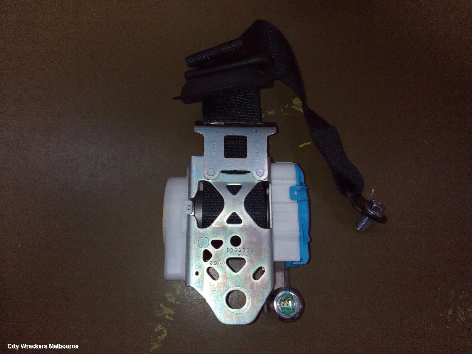 TOYOTA COROLLA SEATBELT/STALK, RH REAR, SEAT BELT ONLY, E210, HATCH, 07/2018 ONWARDS