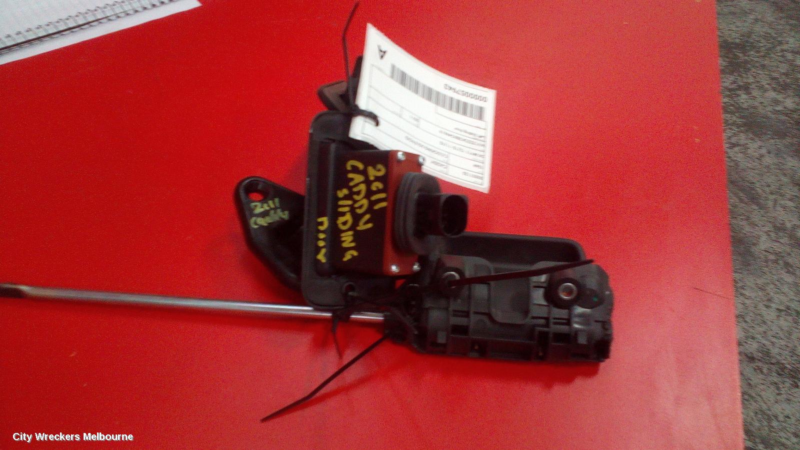 VOLKSWAGEN CADDY C/LOCKING SOLENOID, 2K MY11 12/2010 - 11/2015
