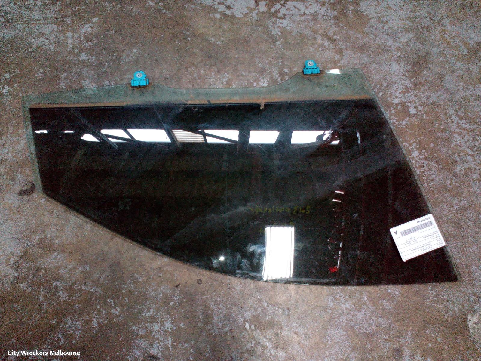 MITSUBISHI OUTLANDER RIGHT FRONT DOOR WINDOW, ZJ-ZK, 10/2012 ONWARDS