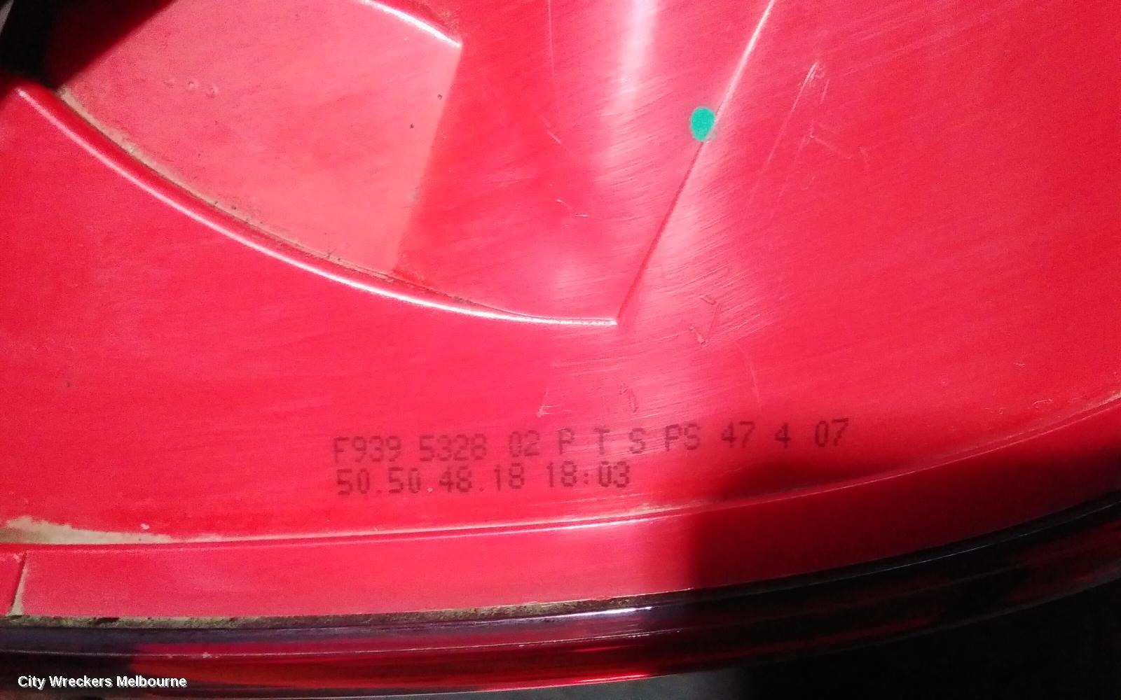 ALFA ROMEO 159 RIGHT TAILLIGHT, 06/2006 - 01/2012