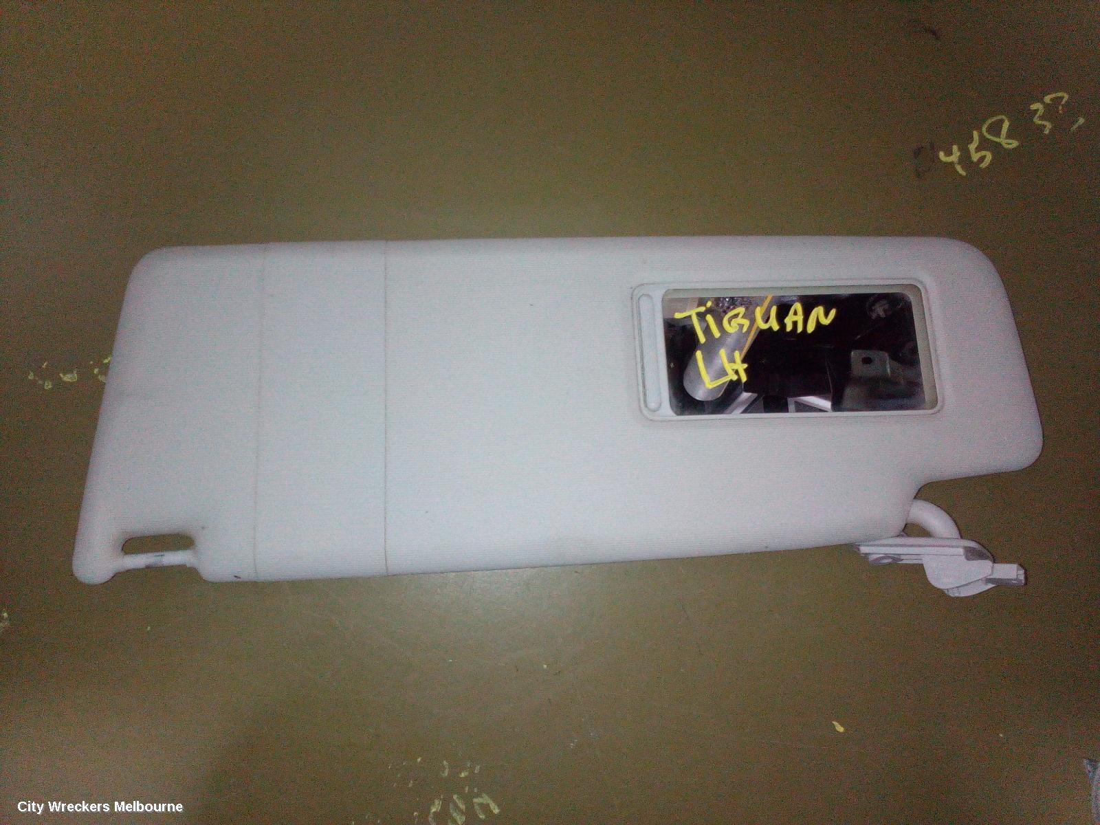 VOLKSWAGEN TIGUAN SUNVISOR, 5N, LH SIDE, 05/2008 - 08/2016