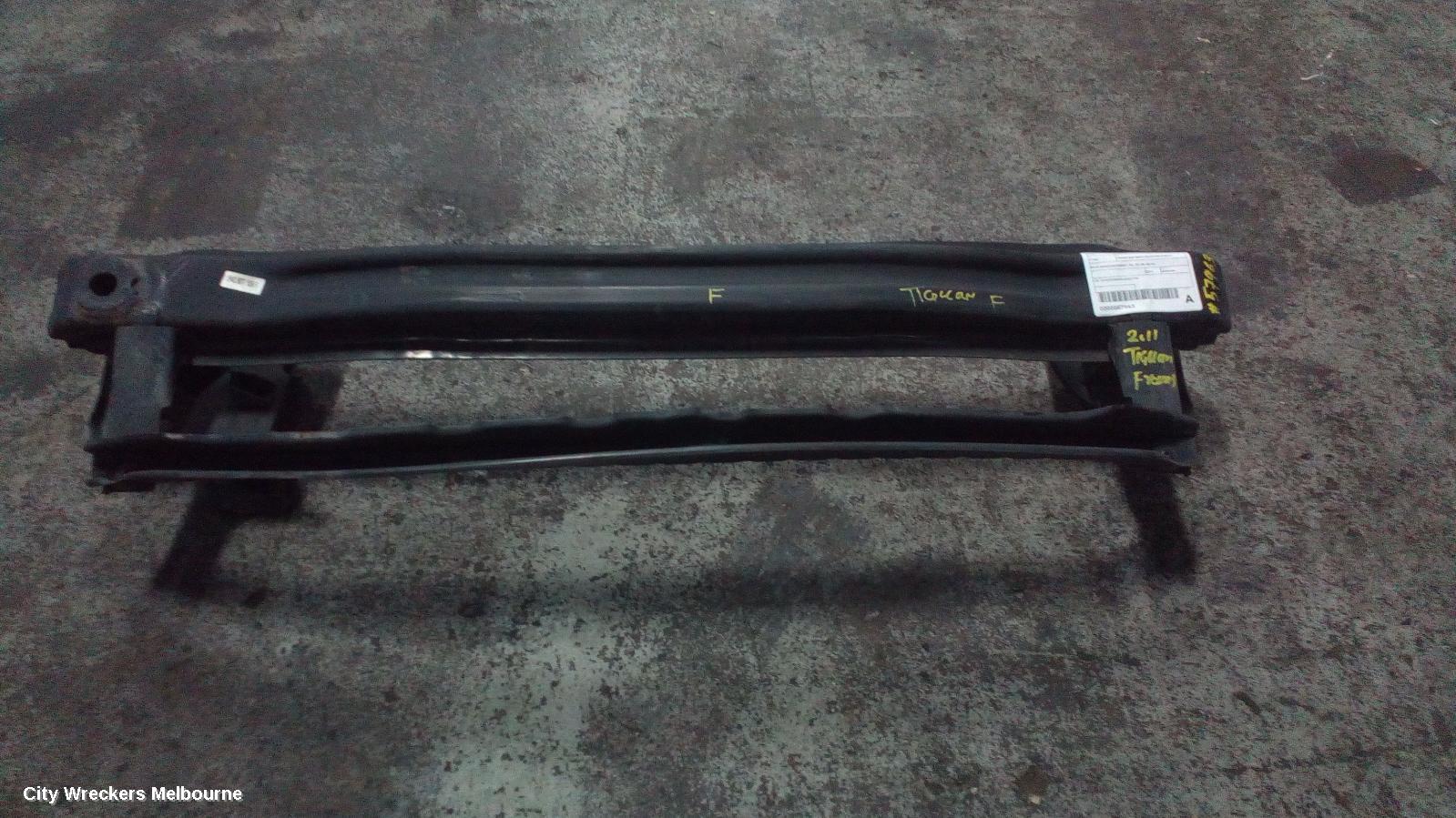 VOLKSWAGEN TIGUAN F/BAR REINFORC/BRACK, MAIN REINFORCEMENT, 5N, 05/2008 - 08/2016