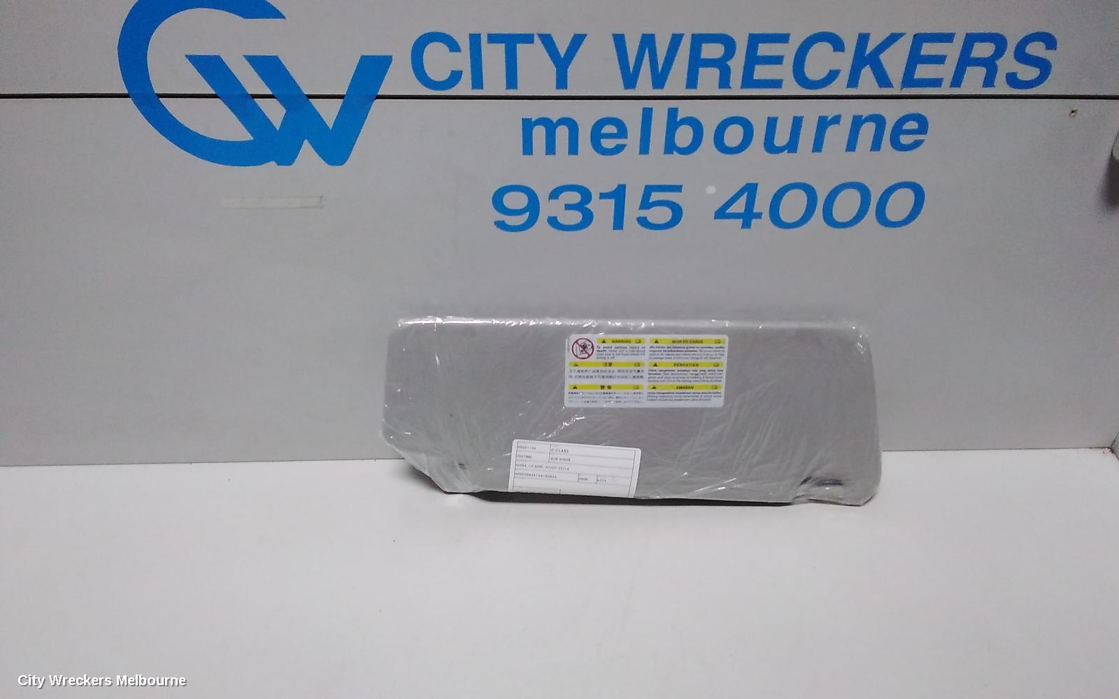 MERCEDES C CLASS SUNVISOR, W204, LH SIDE, 07/2007 - 07/2014