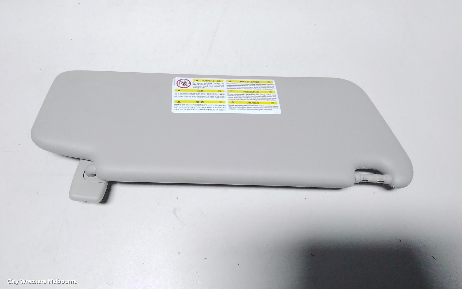 MERCEDES C CLASS SUNVISOR, W204, LH SIDE, 07/2007 - 07/2014