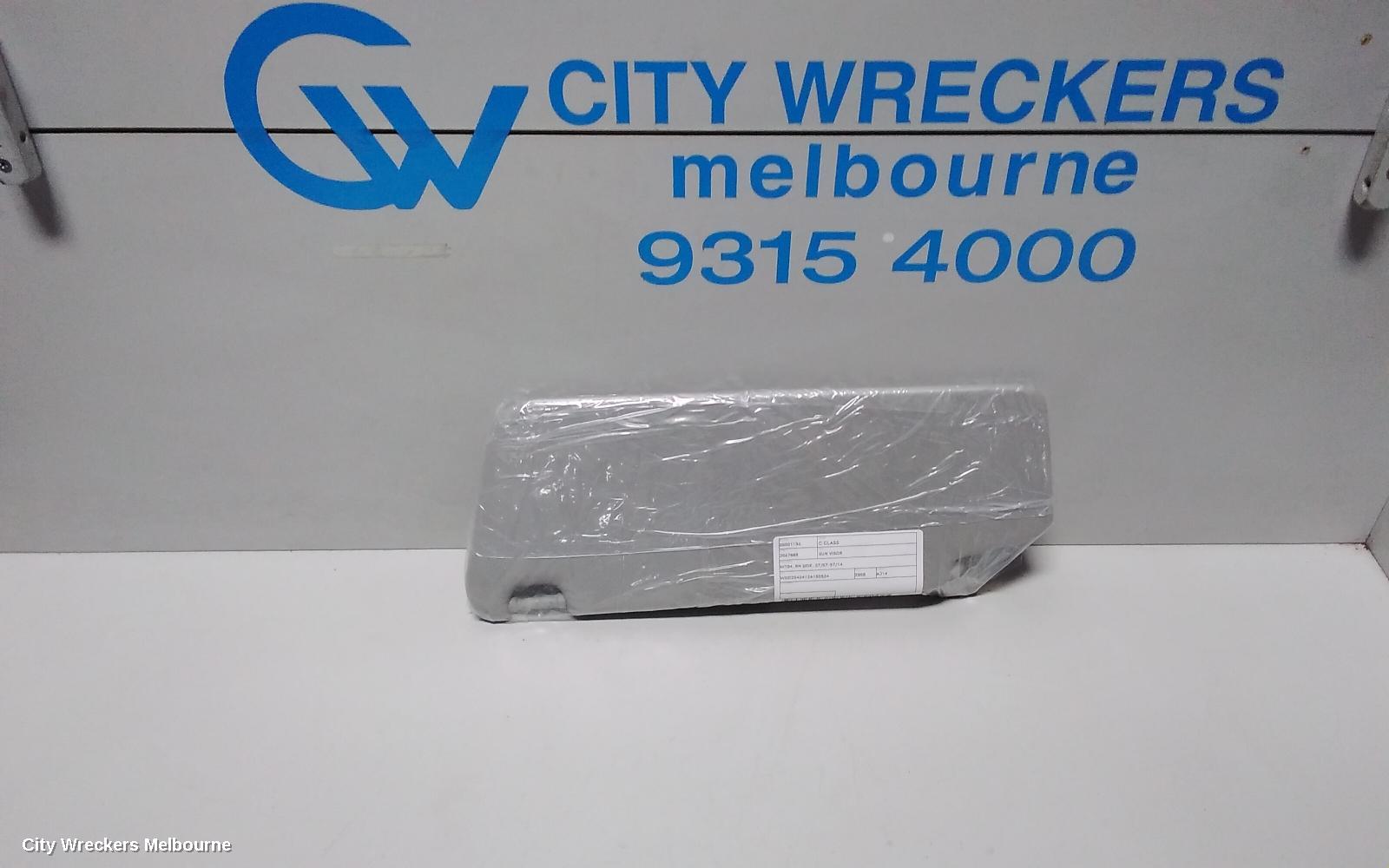 MERCEDES C CLASS SUNVISOR, W204, RH SIDE, 07/2007 - 07/2014