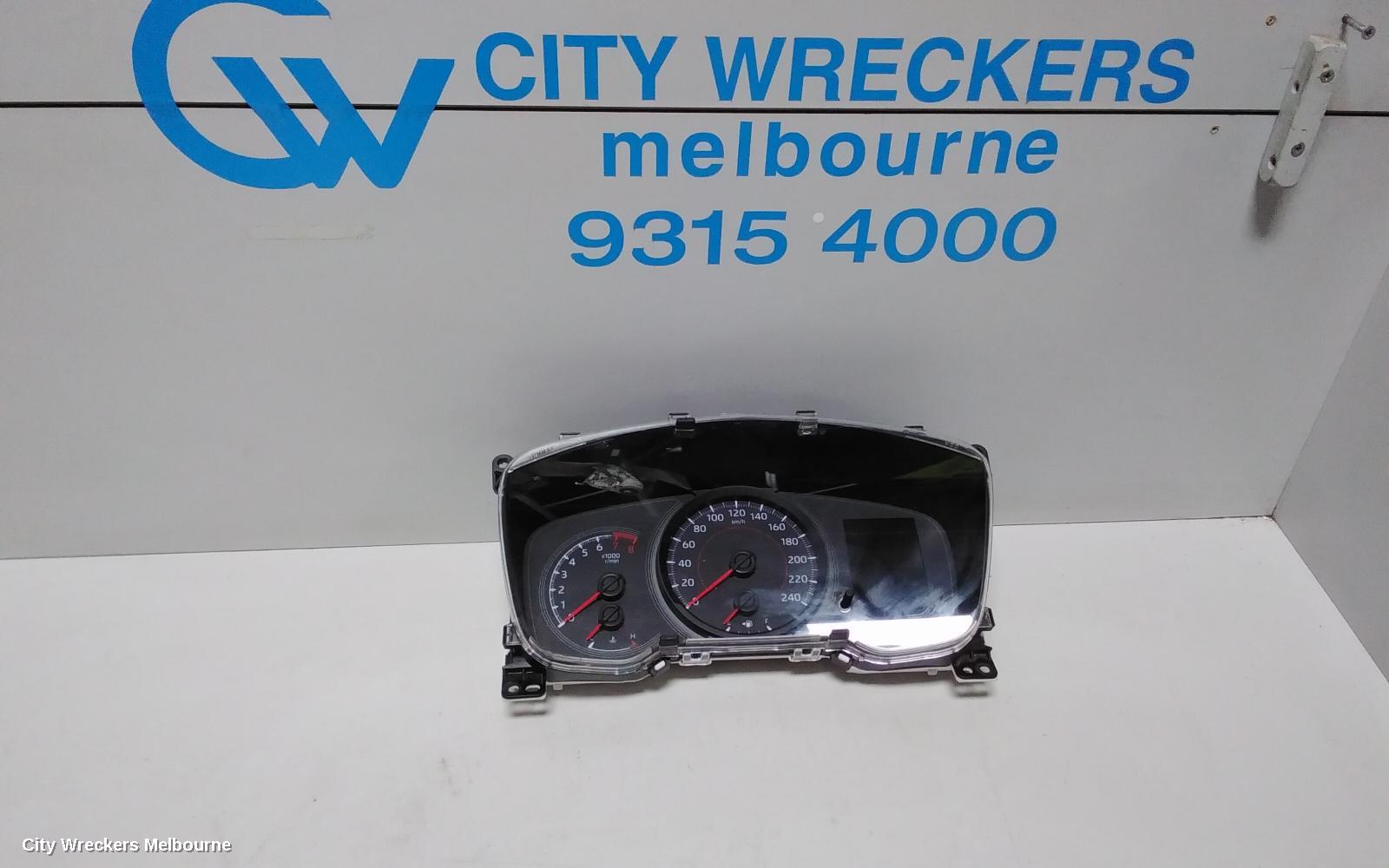TOYOTA COROLLA INSTRUMENT CLUSTER, HEADS UP DISPLAY UNIT, E210, HATCH/SEDAN, 07/2018 ONWARDS