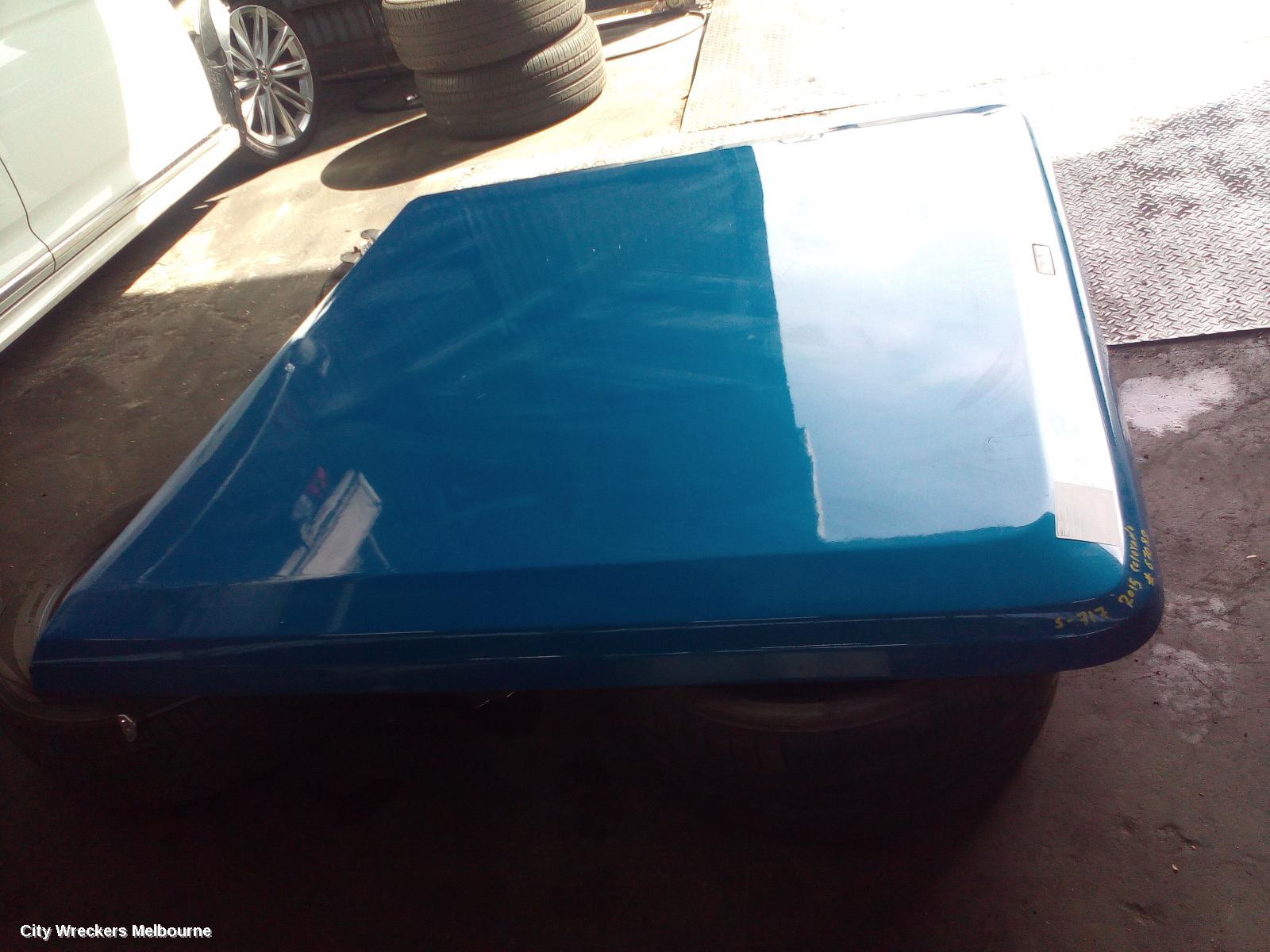 HOLDEN COLORADO TONNEAU/COVER, TONNEAU-HARD, RG, DUAL CAB, 01/2012 - 12/2020
