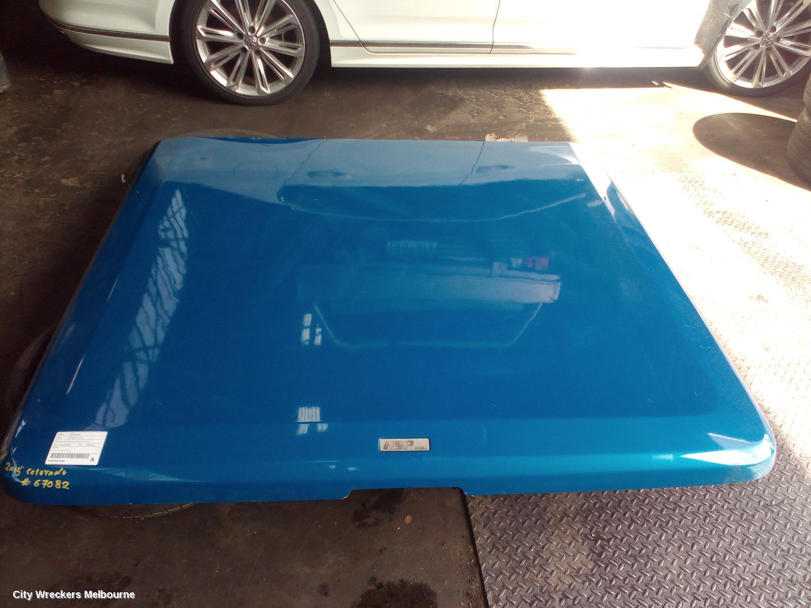 HOLDEN COLORADO TONNEAU/COVER, TONNEAU-HARD, RG, DUAL CAB, 01/2012 - 12/2020