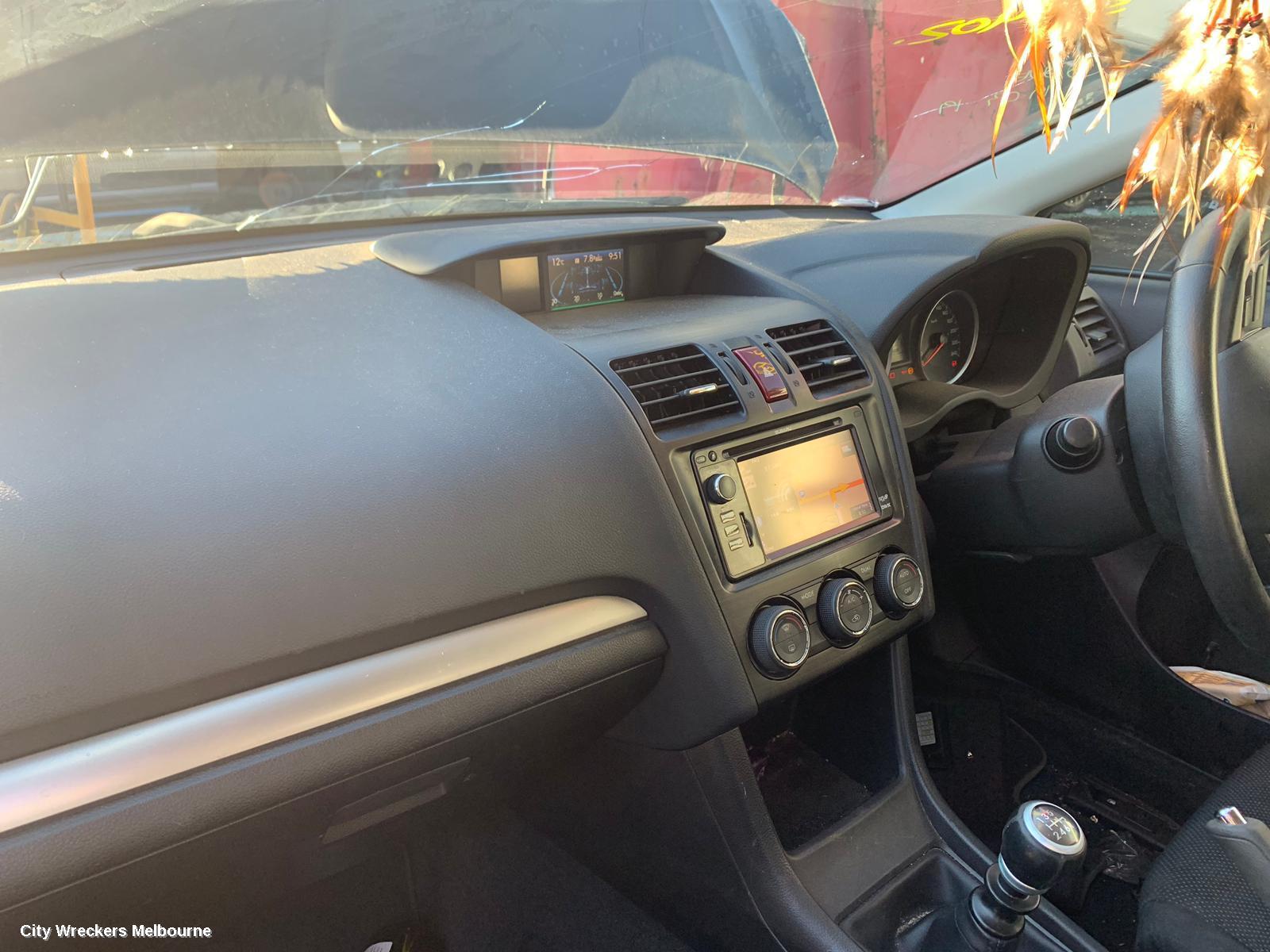 SUBARU XV PWR DR WIND SWITCH, RH FRONT (MASTER SWITCH), G4X, W/O CHROME LINES ON BUTTON TYPE, 01/2012 - 03/2015