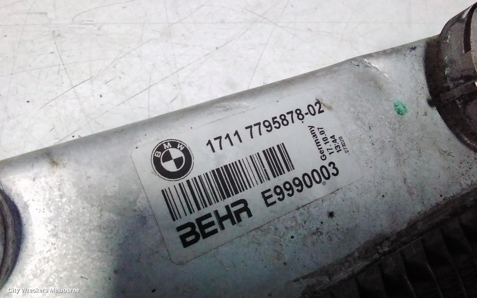 BMW 5 SERIES RADIATOR, AUTO, 2.0, DIESEL, E60, 11/2007 - 04/2010