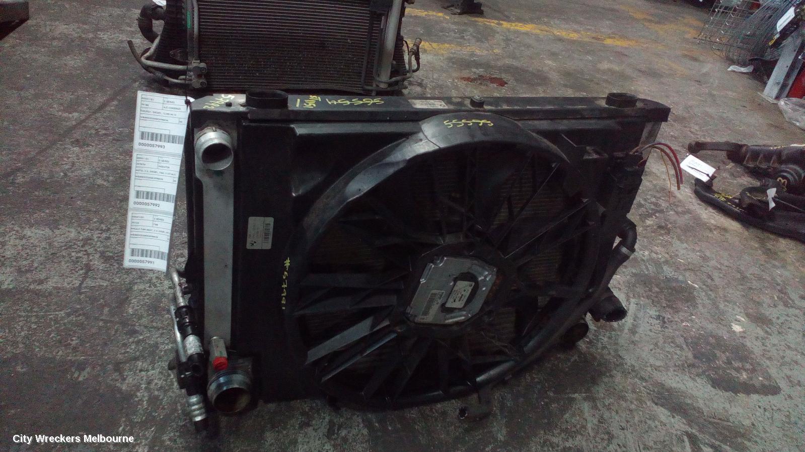 BMW 5 SERIES RADIATOR, AUTO, 2.0, DIESEL, E60, 11/2007 - 04/2010