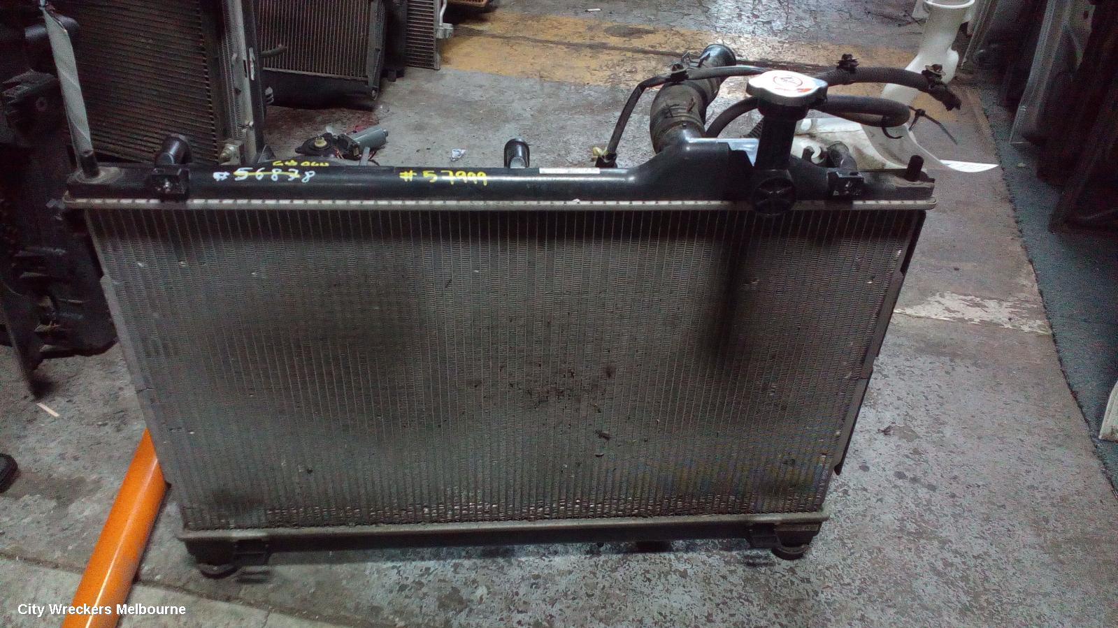 MITSUBISHI OUTLANDER FAN, DUAL FAN ASSY, 2.4, PETROL, ZJ-ZL, 10/2012 ONWARDS