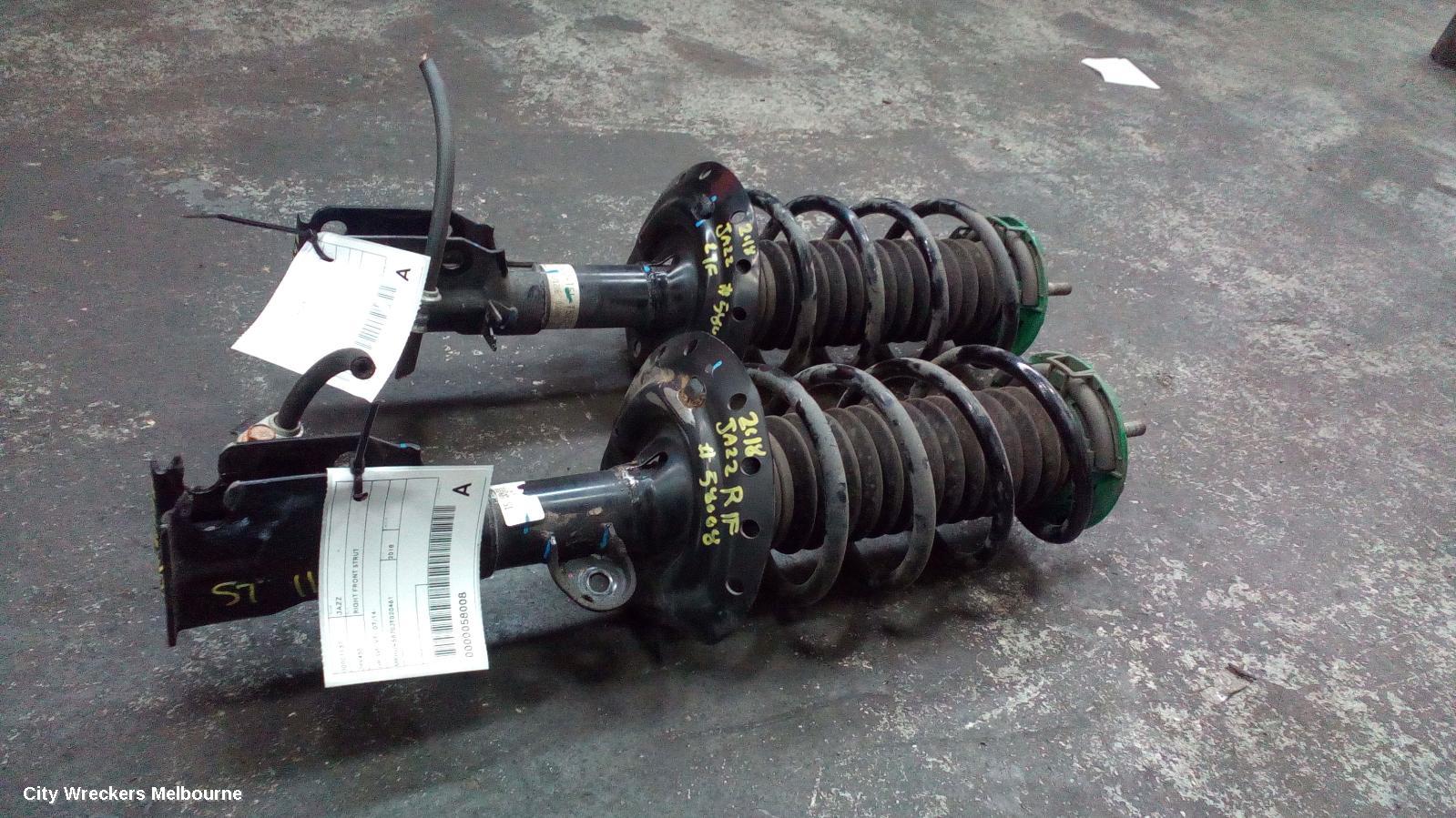 HONDA JAZZ RIGHT FRONT STRUT, GK/GF, VTI, 07/2014 ONWARDS