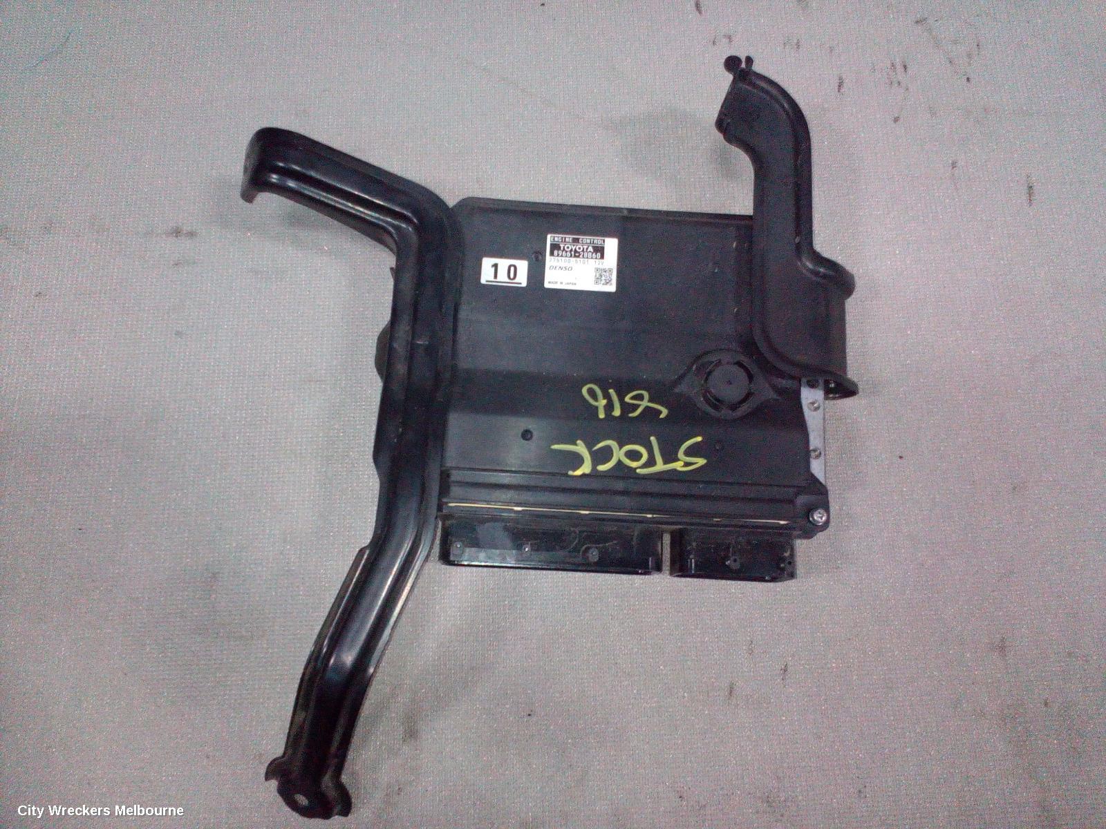 TOYOTA TARAGO ECU, ENGINE ECU, 2.4, 2AZ-FE, P/N 89661-28B60, ECU ONLY, ACR50R, 03/2006 - 06/2020