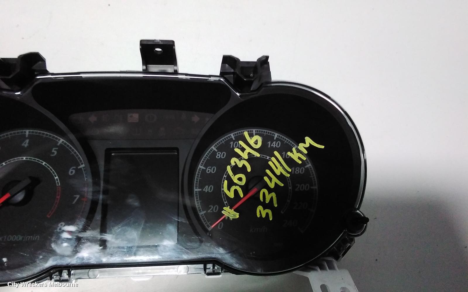 MITSUBISHI ASX INSTRUMENT CLUSTER, PETROL, AUTO T/M, XA-XC, 07/2010 ONWARDS