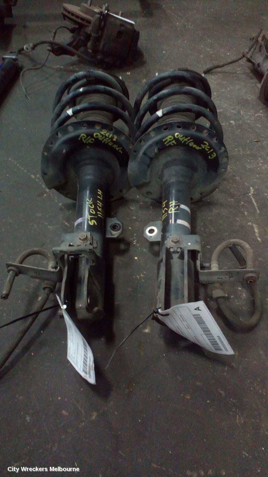 MITSUBISHI OUTLANDER RIGHT FRONT STRUT, ZJ-ZK, 10/2012 ONWARDS