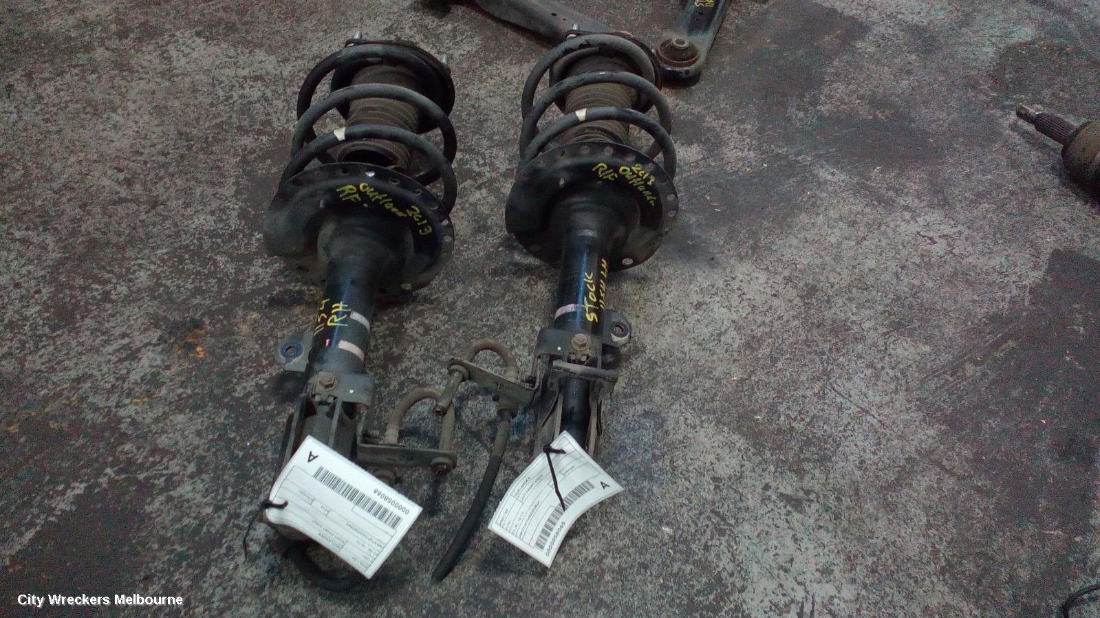 MITSUBISHI OUTLANDER RIGHT FRONT STRUT, ZJ-ZK, 10/2012 ONWARDS